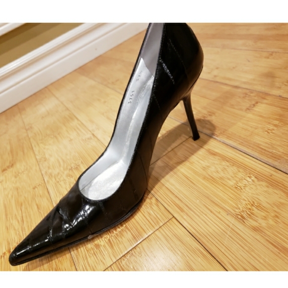 Dolce and Gabbana black heels 37.5 - Picture 8 of 11